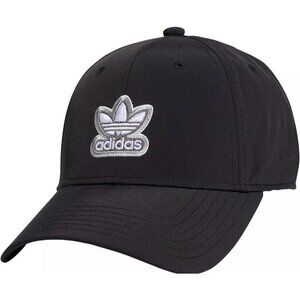 adidas Women’s Aura Structured Black/Light Onix Grey Hat Cap NWT